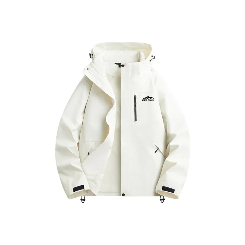 Yiwen Water Resistant Windproof Breathable Warm Windbreaker Jacket Unisex-20