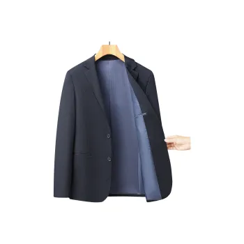 PIERRE CARDIN Business Suit Men's Blue Black