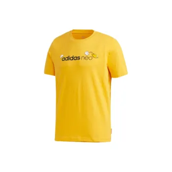 Adidas Neo T Shirt Men's Yellow