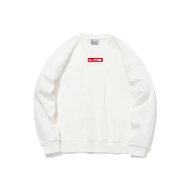 LiNing Sweatshirt Winter Unisex Ivory-0