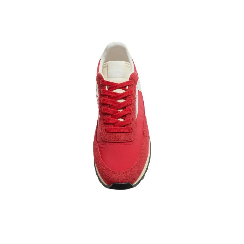 ZARA Low Top Casual Shoes Men's Red-3