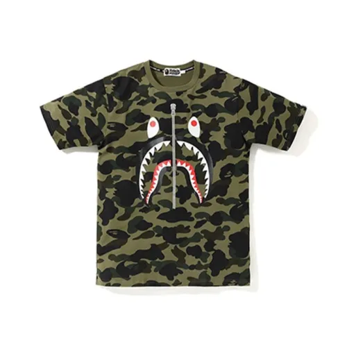 A BATHING APE 1st Camo Ponr Shark Tee