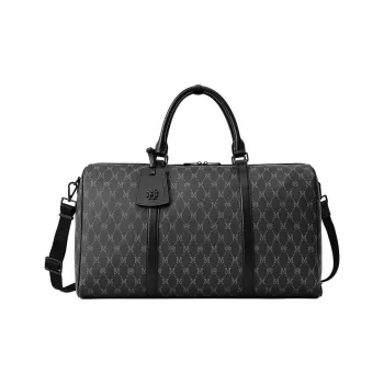 FION Mountain And Sea Journey Series Artificial Leather Handbag Large Size Men's Black