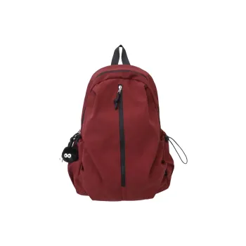 GEERDUN Nylon Backpack Regular Unisex Black/Burgundy/Army Green/Beige