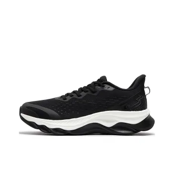 361° Durable Breathable Low-Top Casual Running Shoes Men's Black White