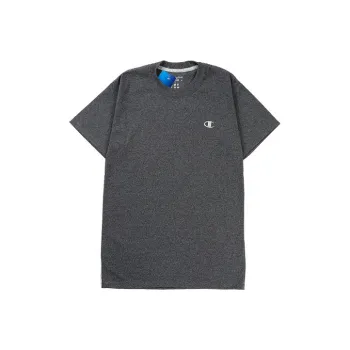 Champion Straight T Shirt US Version Unisex Dark Gray