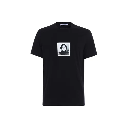 Givenchy Red Woman Print Cotton T-shirt Black