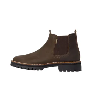 BARBOUR Re Engineered Abel Ankle Length Chelsea Boots Men's Brown
