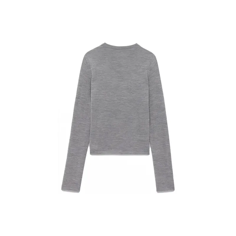 SAINT LAURENT Crewneck Knitted Jumper-4