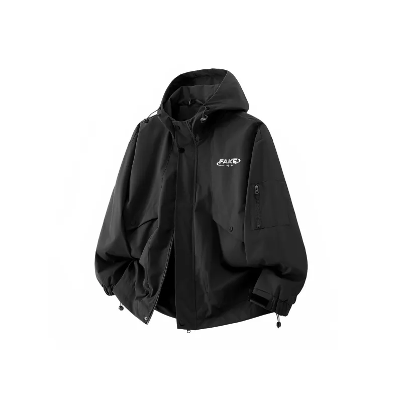 FAKE VINTAGE Spring Jacket Unisex White-0