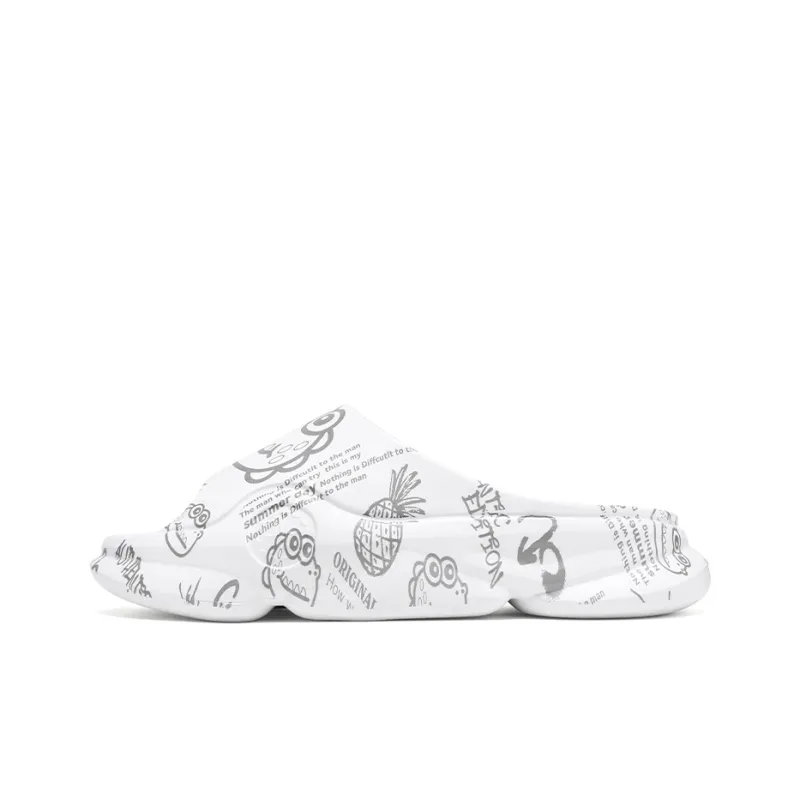 NANJIREN EVA Graffiti Slip Resistant Abrasion Resistant Cushioning Slide Slippers Men's-6