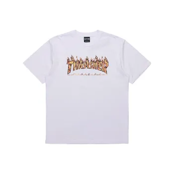 Thrasher T Shirt Unisex White Japan Version