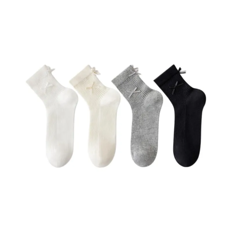 Temooues Mid Calf Socks Women's 3 Pack-9