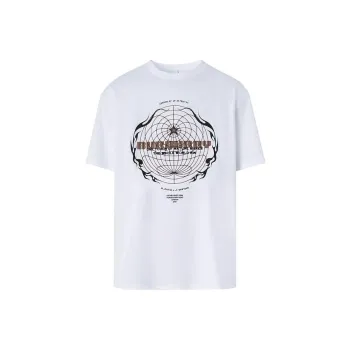 Burberry Globe Graphic Print Oversized T Shirt