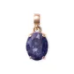 Blue Lace Agate Waterdrop Pendant
