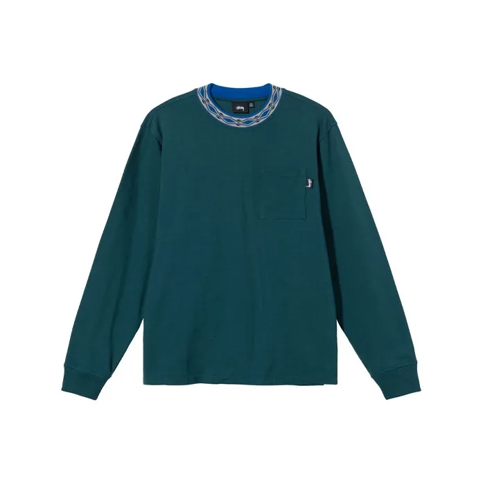Stussy Jacquarded Crew-3