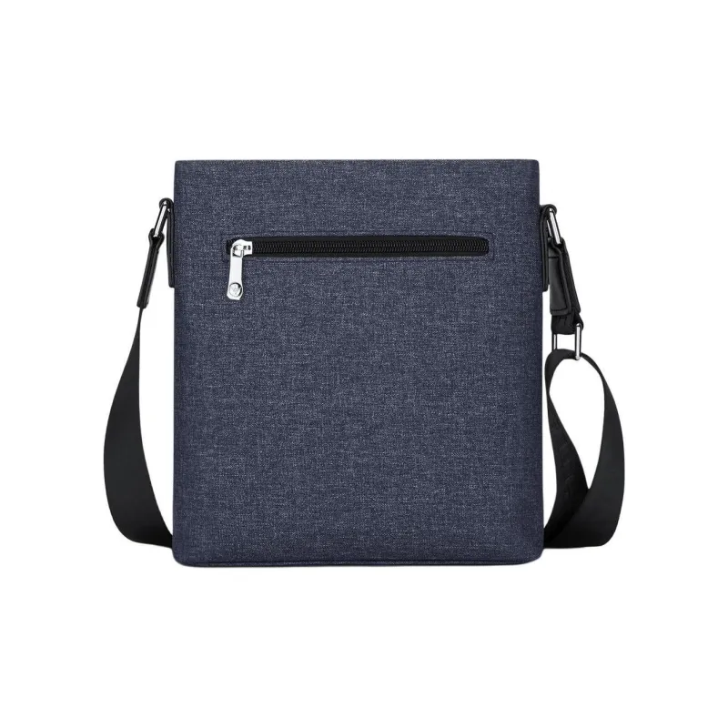 WilliamPOLO Fabric Crossbody Bag Shoulder Bag Regular Men's Black Gray Blue-9