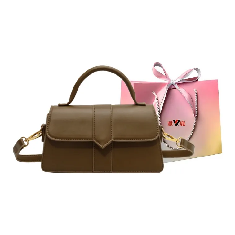 Yalu PU Handbag, Shoulder Bag, Crossbody Bag Regular Women's Black/Green/Brown/Ecru-7