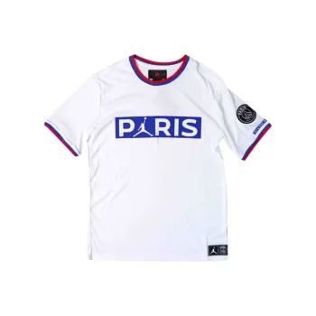 Jordan Set in Sleeve T Shirt Men's White