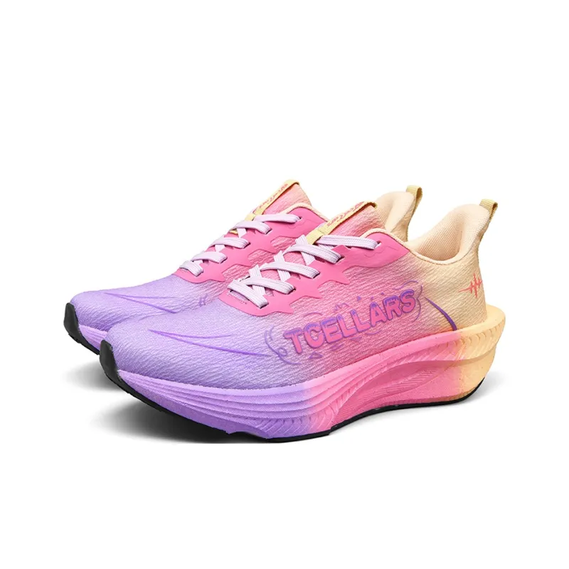 TCELLARS Cushioning Abrasion Resistant Lightweight Height Increasing Rebound Low Top Running Shoes Men's Exclusive Box-7