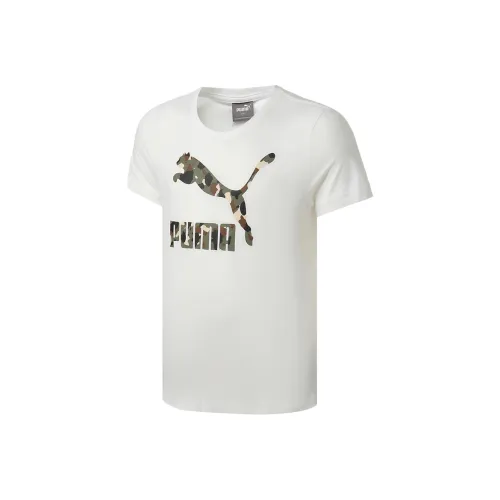 PUMA T Shirts Men White