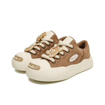 Journey Of Inspiration Anti Slip Wear Resistant Low Top Skateboard Shoes Men's Ginger Yellow