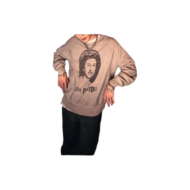 SAINT Mxxxxxx X Sex Pistols Queen Sweatshirt-2