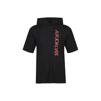 Jordan Drop Shoulder Sleeve T Shirt Men's Black