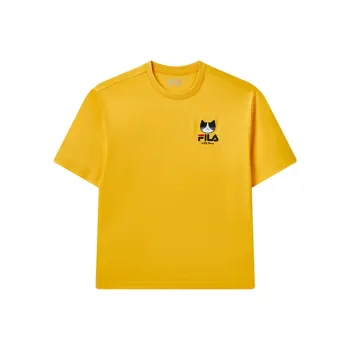 FILA T-Shirt Unisex Golden Bowl Yellow