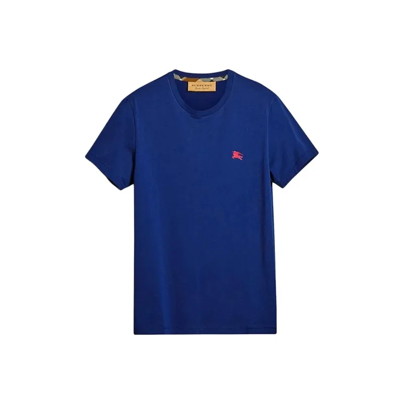 Burberry T Shirts Men Blue-0
