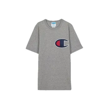 Champion T Shirt US Version Unisex Gray