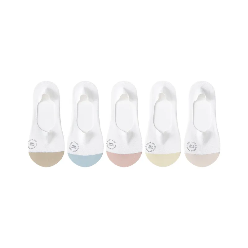 Caramella No Show Socks Women's 5 Pack-4