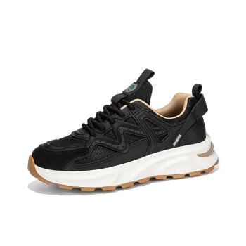 King Jinmai Slip Resistant Breathable Height Increasing Low Top Chunky Sneakers Men's