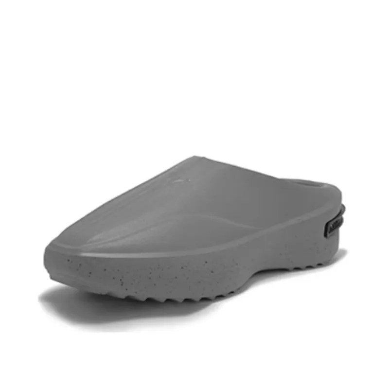 361° Abrasion Resistant Quiet Wrap toe Slippers Unisex Gray-1