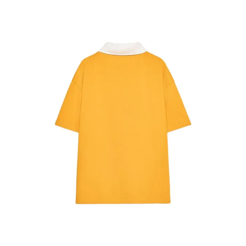 ZARA T Shirts Women's Mustard-1