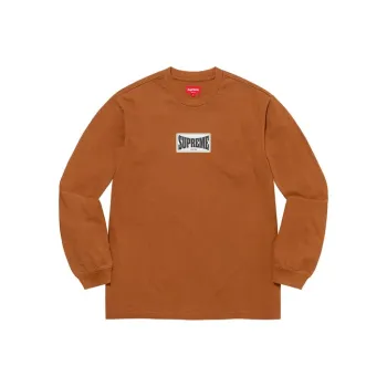 Supreme Woven Label L/S Top