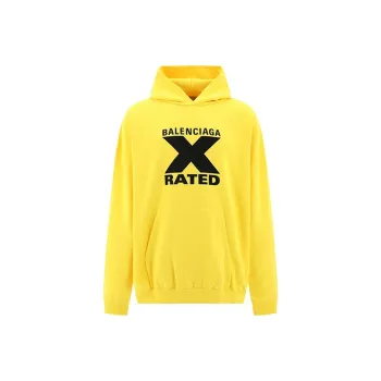 Balenciaga Sweatshirt Men's Yellow Black