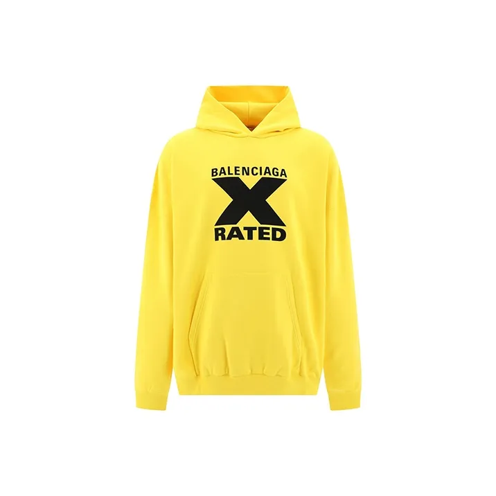 Balenciaga Sweatshirt Men's Yellow Black-0