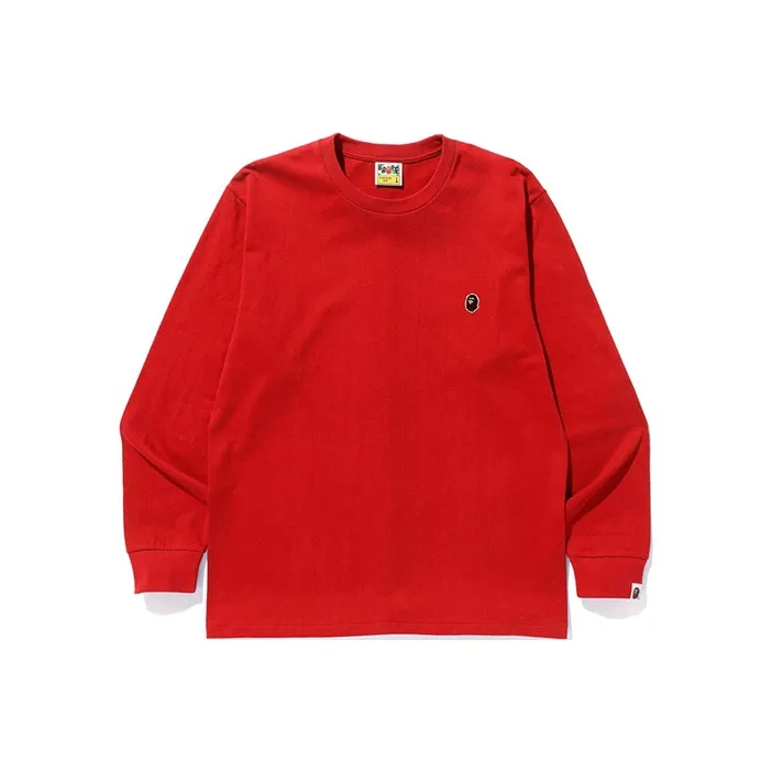 Bape Ape Head One Point Ls Tee-0