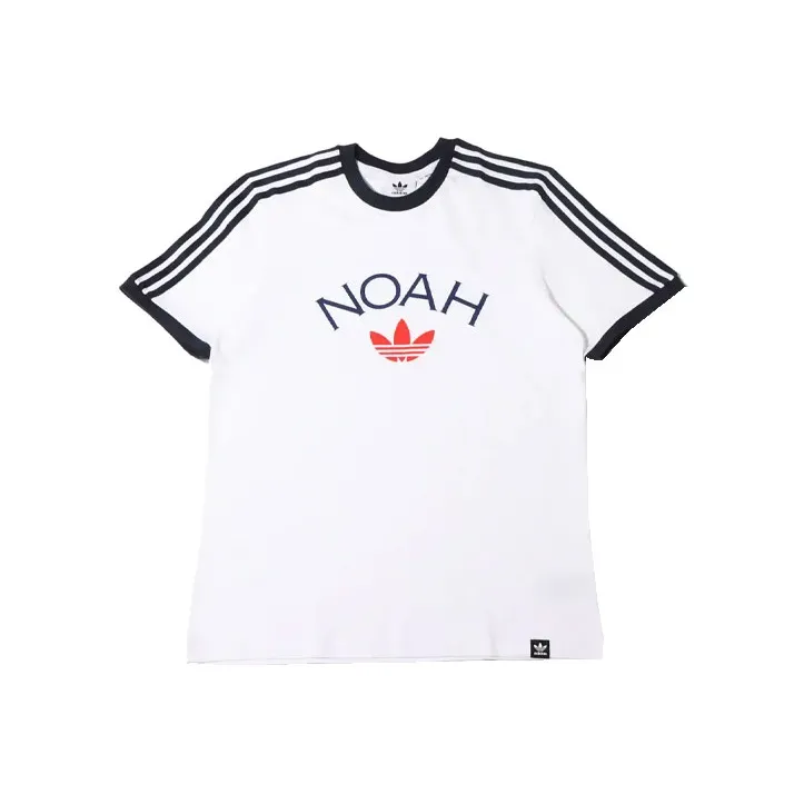 Noah X Adidas Core Logo Ringer Tee-0