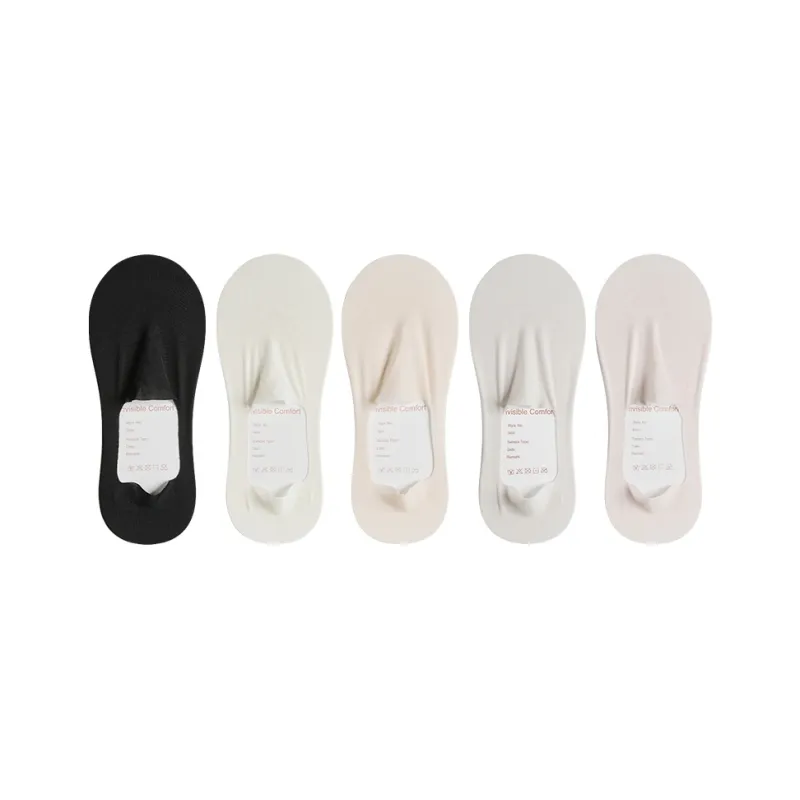 Caramella No Show Socks Women's 5 Pack-18
