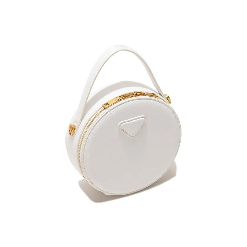 Vigno Synthetic Leather Handbag One Shoulder Crossbody Regular Women's White/Pink/Black-3