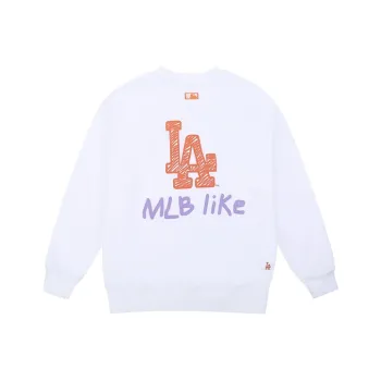 MLB Like Series Sweatshirts Unisex White