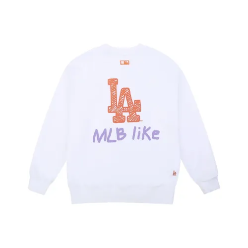 MLB Like Series Sweatshirts Unisex White