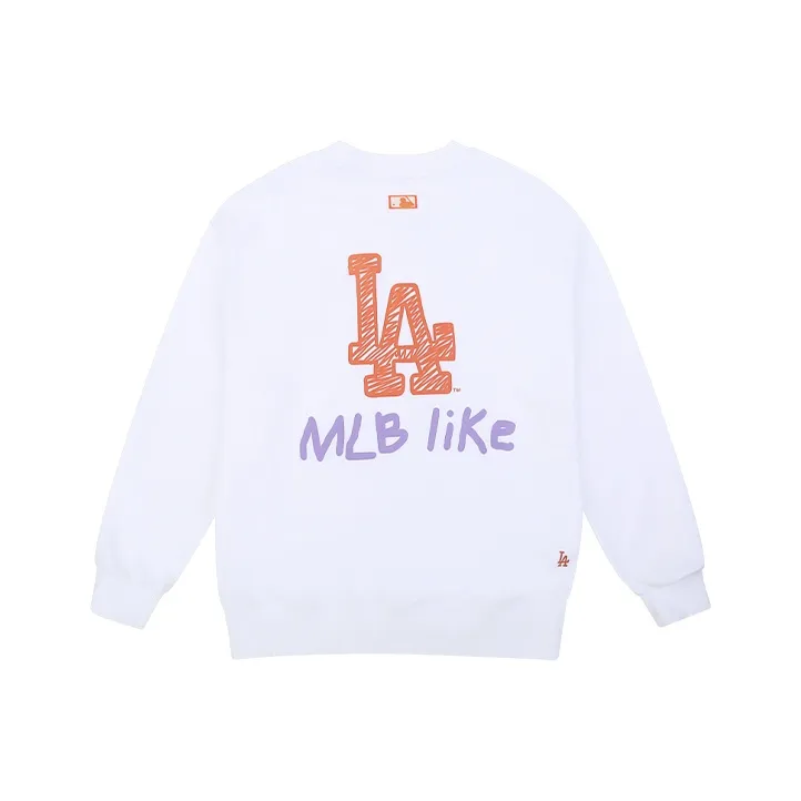 MLB Like Series Sweatshirts Unisex White-0