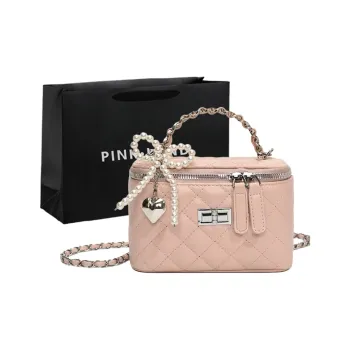 PINK·LAND PU One Shoulder Handbags Women's Multicolor