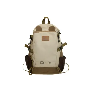 Travel Oxford Backpack Unisex Khaki/Gray