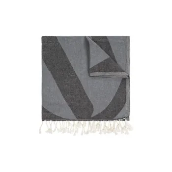 DIESEL D Wrap Fringed Edge Towel