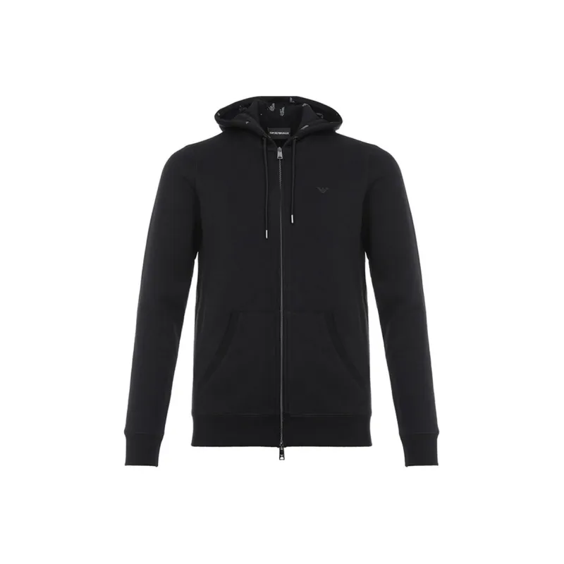 EMPORIO ARMANI Sweatshirts Men Black-0