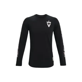 Under Armour Johnson Long Sleeved T Shirt Men's Black